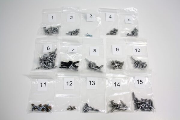 1968-1968 Corvette SCREW KIT INTERIOR TRIM CAMARO CONV 1968 (103 PCS)