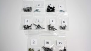 1969-1969 Corvette SCREW KIT, INTERIOR TRIM CHEVELLE-MALIBU CPE 1969 (75 PCS)