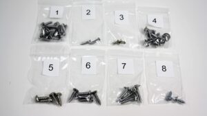 1964-1965 Corvette SCREW KIT, INT. TRIM CHEVELLE-EL CAMINO 64-65 (45 PCS)