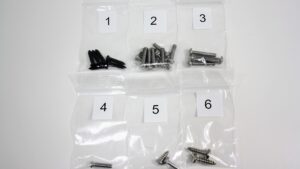1967-1967 Corvette SCREW KIT EXTERIOR TRIM CHEVELLE / MALIBU COUPE 1967 (25 PCS)