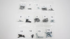 1970-1970 Corvette SCREW KIT, INTERIOR TRIM CHEVELLE-MALIBU CONV 1970 (107 PCS)