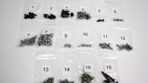 1969-1969 Corvette SCREW KIT INTERIOR TRIM CAMARO CONV 1969 (100 PCS)