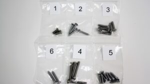 1965-1965 Corvette SCREW KIT, EXT. TRIM COUPE CHEVELLE MALIBU 65 (26 PCS)