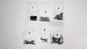 1966-1966 Corvette SCREW KIT-EXTERIOR TRIM CHEVELLE-EL CAMINO 1966 (62 PCS)