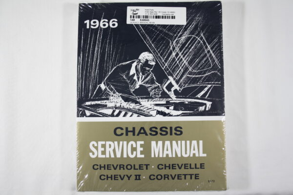 1966-1966 Corvette CORVETTE SERVICE MANUAL 1966