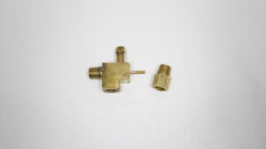 1963-1963 Corvette PCV and Power Brakes Fitting at Rear (2 Pieces)