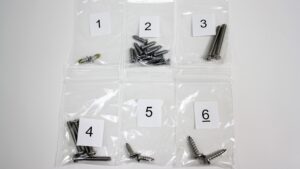 1968-1968 Corvette SCREW KIT- EXTERIOR TRIM CHEVELLE/MALIBU COUPE 1968 (24PCS)