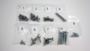 1966-1966 Corvette SCREW KIT INTERIOR TRIM CHEVELLE-EL CAMINO 1966 (48 PCS)