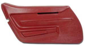 1968-1968 Corvette LH Door Panel without Trim (Dark Orange)