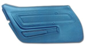 1970-1970 Corvette LH Door Panel without Trim (Bright Blue)