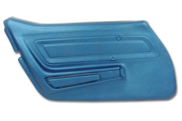 1970-1970 Corvette LH Door Panel without Trim (Bright Blue)