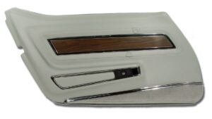 1976-1976 Corvette LH Deluxe Door Panel with Trim (Smoke Gray)