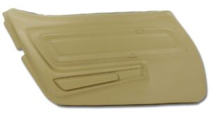 1970-1970 Corvette LH Door Panel without Trim (Light Saddle)