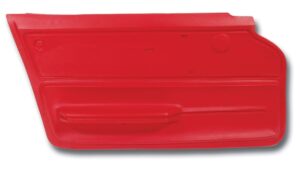 1965-1966 Corvette LH Coupe Standard Door Panel (Red)