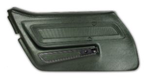 1970-1970 Corvette LH Standard Door Panel with Trim (Green)