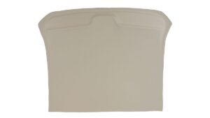 1967-1967 Corvette Coupe Headliner (White) with Plastic Back