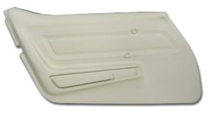 1977-1977 Corvette LH Door Panel without Trim (White)