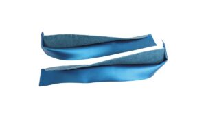 1970-1970 Corvette Delux Door Panel Carpet/Vinyl (Bright Blue)