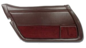 1980-1980 Corvette LH Door Panel (Claret)