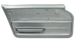 1965-1966 Corvette LH Convertible Standard Door Panel (Silver)