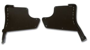 1963-1964 Corvette Kick Panel - Pair (Black)