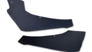 1964-1964 Corvette Coupe Quarter Panel Trim - Pair (Dark Blue)