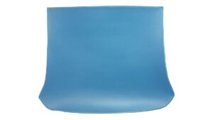 1966-1966 Corvette Coupe Headliner (Bright Blue) with Plastic Back (Medium Blue)
