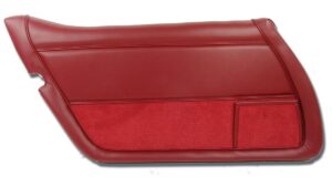 1982-1982 Corvette LH Door Panel (Dark Red)