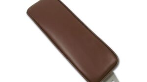 1965-1965 Corvette Leather Center Armrest Assembly (Maroon)