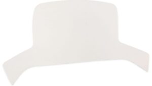 1964-1964 Corvette Hardtop Headliner (White) with Plastic Back