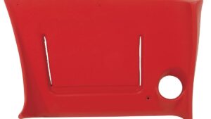 1969-1969 Corvette Lower RH Dash Pad (Red)