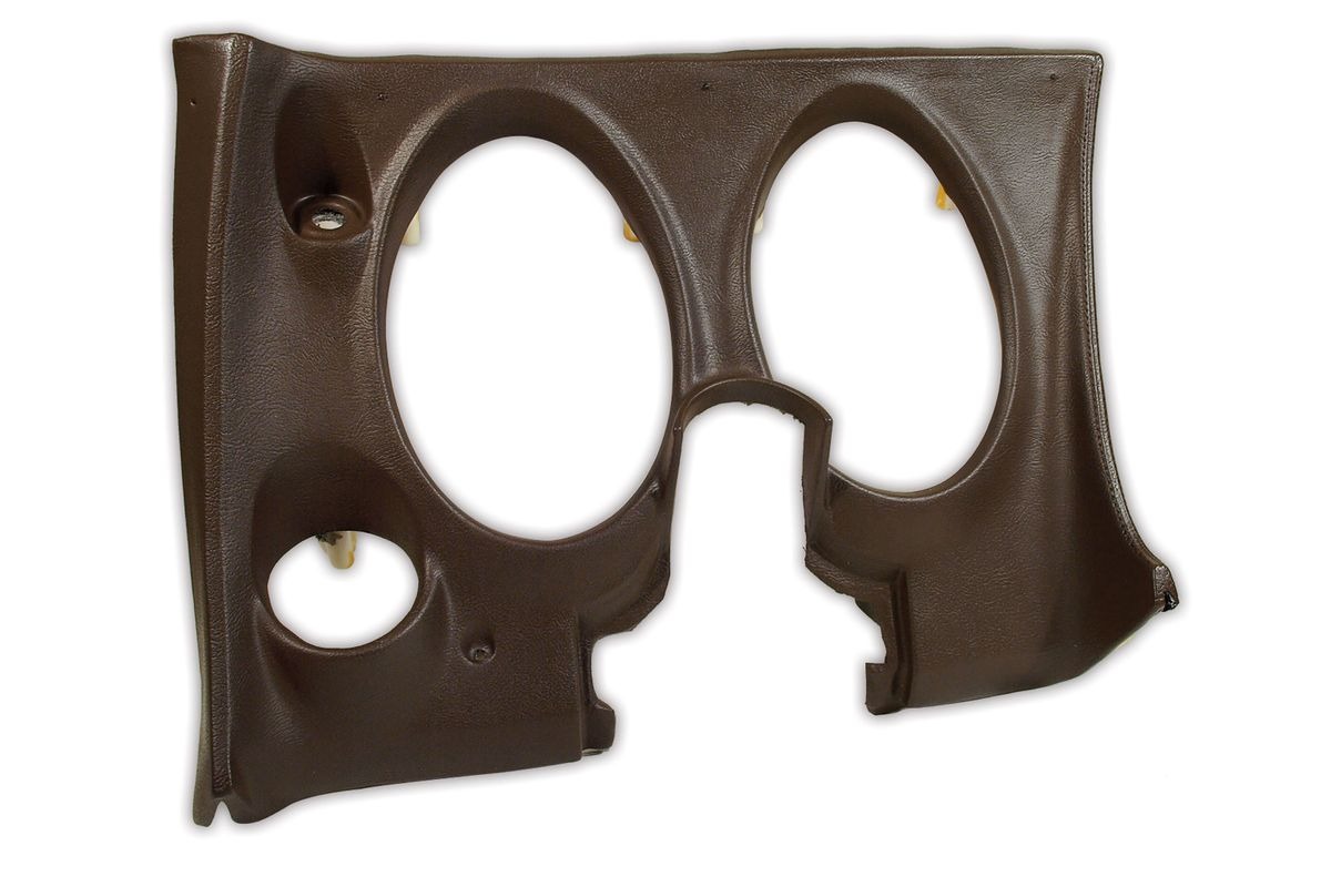 1976-1976 Corvette Dash Shield Dark Brown - CA