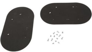 1963-1967 Corvette Fresh Air Vent Door Seal Kit with Rivets