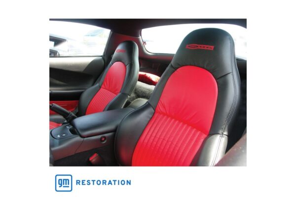 2001-2004 Corvette Original Leather/Vinyl Z06 Seat Cover (4 Pcs)