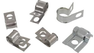 1963-1967 Corvette Fuel Line - Clip Set to Frame (6 Pieces)