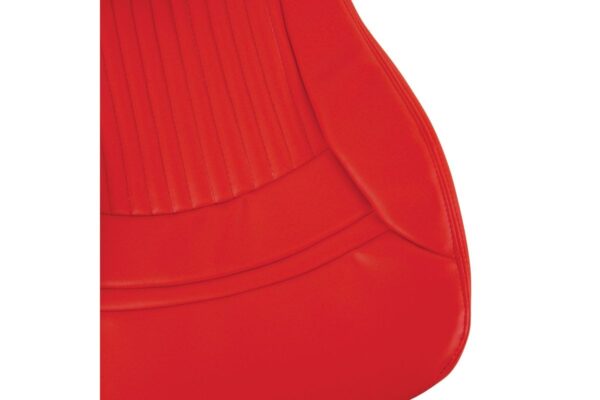 2000-2004 Corvette Leather-Like Sport Seat Covers (6 Pcs)(Torch Red)