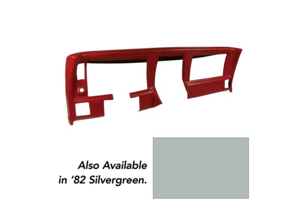 1982-1982 Corvette Dash Cover (Silvergreen)