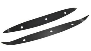 1958-1961 Corvette Side Spear Backplate - Pair