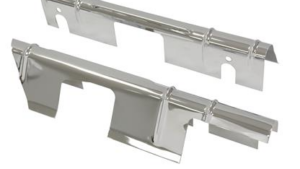 1956-1961 Corvette Lower Ignition Shield Lower - Pair (Correct)