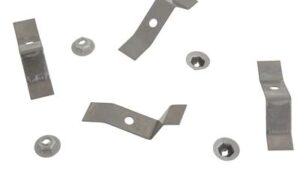 1962-1962 Corvette Door Panel Reflector Bracket Set