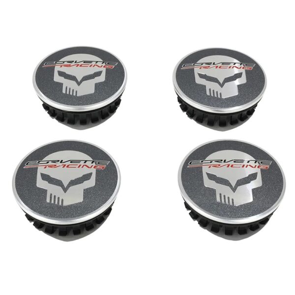 2014-2019 Corvette Center Cap Gray with Jake Racing Logo