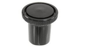 1965-1966 Corvette Coupe Fresh Air Vent Knob Black