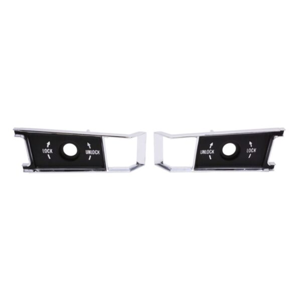 1968-1977 Corvette Door Inside Handle Bezel - Pair