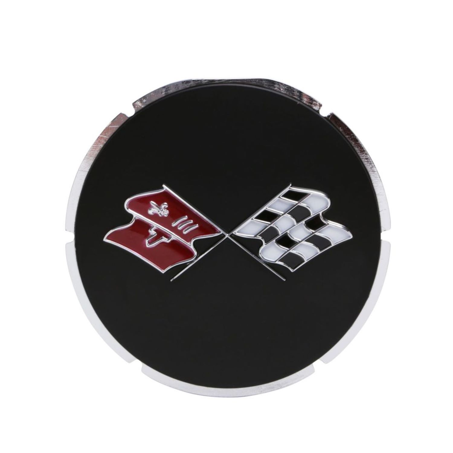 Gas Door Emblem - Crossed Flags (165171) – Keen Parts