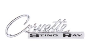 1963-1965 Corvette Rear Deck Emblem