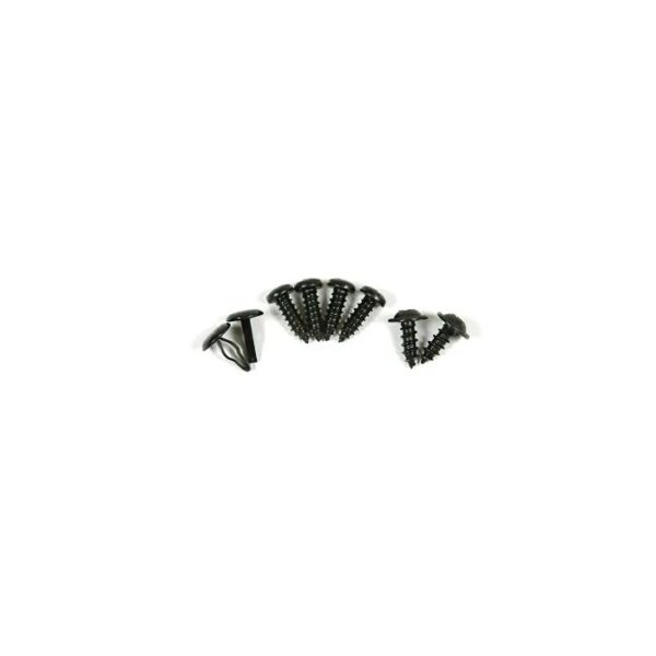 1963-1967 Corvette Convertible Hinge Pillar Weatherstrip Fastener Set (8 Pcs)
