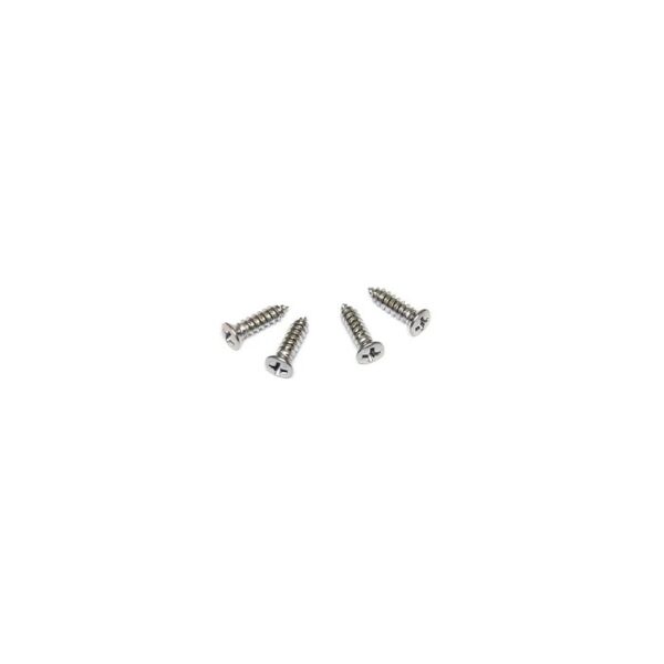 1967-1967 Corvette Screw Set for Seat Belt Retainer & Brake Console (4 Pcs)