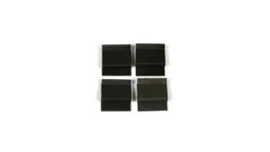 1963-1967 Corvette Coupe Rear Quarter Trim Panel Clip Set to Dome Panel (4 Pieces)