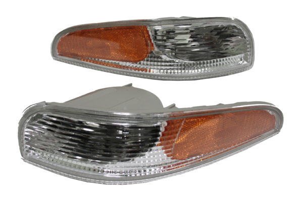 Parking Lamp Crystal / Amber - Pair