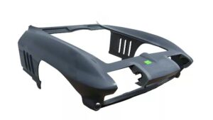 1965-1966 Corvette Front End Door-to-Door Assembled (Press Molded)